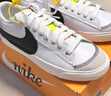 耐克NIKE板鞋男缓震经典BLAZER LOW '77休闲鞋DA6364-101白41 实拍图