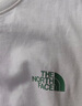 北面（The North Face）短袖T恤男女情侣款小熊宽松休闲透气半袖 米白色 S /165 实拍图