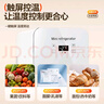 闲鸟（XIANNIAO）车载冰箱小型迷你小冰箱车家两用宿舍家用办公室母乳便携制冷藏箱 单核USB款-冷藏 车家两用 8L mini可冷冻制冷制热出租房屋冰柜 实拍图
