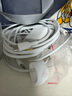 贝尔金（BELKIN）双Type-C数据线 60W快充 CtoC电源线 iPhone手机苹果电脑MacBook快充线1米编织款 白色 CAB024 实拍图