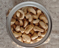 百草味本味甄果高端去衣腰果仁500g  原香原味每日坚果休闲零食罐装送礼 实拍图