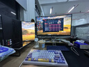 珂芝（KZZI）K75lite三模机械键盘IP版无线蓝牙PBT键帽RGB客制化全键无冲gasket游戏键盘热插拔Elina风雨轴V2 实拍图