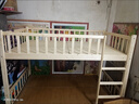 隽达实木上下床双层床高低儿童成人多功能子母宿舍床上小户型两层木床 高低床+书架【国标款爬梯】 0.9米宽1.9米长丨实木进口板材 实拍图
