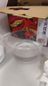 美丽雅 一次性饭盒圆形1500ml*50套打包碗加厚餐盒带盖可微波大容量 实拍图