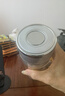 一键速开双层玻璃杯车载双层玻璃水杯保温杯茶杯茶水水杯水壶速开 千层底一件速开银色盖400ML 实拍图