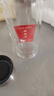【⭐采销推荐】高硼硅双层玻璃杯泡茶杯茶水分离杯隔热车载水杯 双层加厚银色盖千层直筒 350ml 1只 实拍图