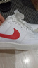 耐克女子休闲鞋W NIKE COURT VISION LO NN运动鞋HV5246-100白红 38.5 实拍图