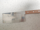 张小泉华韵不锈钢厨房家用刀具 切菜刀 斩切刀 菜刀 D100401 实拍图