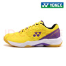 YONEX尤尼克斯羽毛球鞋yy男女同款训练透气缓震SHB101CR 黄紫 36 实拍图