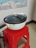 苏泊尔（SUPOR）电水壶 双层防烫烧水壶热水壶1.7L 全钢无缝内胆304不锈钢电热水壶大容量 SW-17J418 实拍图