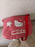 AIOSC帆布格子包2025新款精致韩版个性斜挎包可爱KT猫时尚文艺单肩背包 红色-斜挎包【大容量】 实拍图