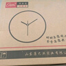 康巴丝（Compas）挂钟客厅 静音走时简约石英钟表挂墙时钟 c2855 黑色 26cm直径 实拍图