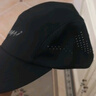 必迈（bmai）男女同款马拉松跑步竞速圆顶帽导汗透气遮阳速干运动配件鸭舌帽子 骑士黑 头围52-64cm M 头围56-59CM 实拍图