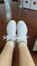迪卡侬（DECATHLON）羽毛球鞋女款超轻专业透气排球鞋优雅白5084324 实拍图