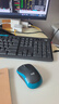 罗技（Logitech）MK275 企业级无线键鼠套装 办公鼠标键盘套装 电脑笔记本办公键鼠套装 带无线2.4G接收器 黑蓝色 实拍图