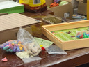 得力（deli）五合一游戏棋围棋飞行跳棋斗兽棋动物棋儿童桌游礼物套装 实拍图