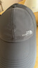 XINBUCKS高品质速干鸭舌帽男春夏透气太阳帽女薄大帽围加大帽檐棒球帽秋季 深灰色（加大加长帽檐） 均码 适合55-63cm 实拍图