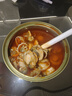鲜现麻辣小海鲜捞汁罐装熟食整箱香辣鲍鱼生蚝龙虾尾八爪鱼罐头预制菜 鱿鱼+扇贝 实拍图