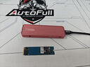 DOCKCASE多凯斯带屏M.2移动硬盘盒TypeC3.2外置10G高速NVMe固态硬盘盒适用笔记本电脑接SSD固态M2盒子 实拍图