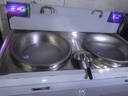 荣事达（Royalstar）商用大锅灶凹面大功率饭店食堂猛火电磁炉电炒炉大功率学校饭堂爆炒电炒锅落地灶台大型电炉灶 【工程款】80cm双头大炒丨380V/40KW 晒单实拍图