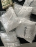 冰袖男女通用防晒袖套夏季纯色薄款遮阳冰丝护臂手袖骑行手套 拇指款白色 均码 1双 实拍图