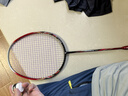 威克多（VICTOR）胜利羽毛球拍全碳素挑战者9500超轻碳纤维小铁锤进攻型单拍大铁锤 【攻防兼备】9500D红黑 3U(85-89.9克) 实拍图