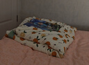 洁丽雅（Grace）四件套 加厚小清新ins风床上用品双人 初夏-桔 被套200*230cm 实拍图