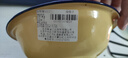 辉成绘通加厚搪瓷盆卷边盆怀旧老式饭盆汤盆绿饭碗搪瓷汤盆搪瓷卷边碗 16cm黄色卷边碗 实拍图