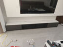 伊意岩板电视柜玻璃茶几组合简约客厅家用岩板卧室电视柜落地地柜 2.4米电视柜（圆角岩板面 颜色可选 包安装） 实拍图