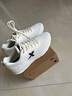 特步运动鞋男跑步鞋冬季网面透气轻便减震正品男子跑鞋休闲鞋子白色 实拍图