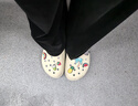 卡骆驰crocs经典云朵老爹鞋洞洞鞋时尚百搭女鞋拖鞋一脚蹬|206750 骨白色-2Y2(含智必星) 38 (240mm) 实拍图