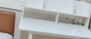 欧贸简约现代卧室书桌书架电脑桌家用中学生小学生写字画画桌学习桌子 80cm暖白（晒图奖励十元） 实拍图