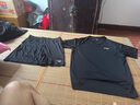 李宁速干套装运动套装男女同款新款跑步速干夏季冰丝透气衣短裤短袖 黑色短袖+短裤无拉链 M/170(建议110斤-130斤) 实拍图