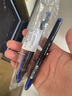 uni三菱 uni-ball AIR黑科技蓝色中性笔高颜值0.5蓝笔签字笔商务直液式学生水笔水性笔 UBA-188M 1支 实拍图