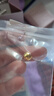 六福珠宝 足金珠光黄金转运珠路路通串珠 计价 G01G0007DS 约1.04克 实拍图