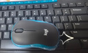 罗技（Logitech）MK275 键鼠套装 无线键鼠套装 办公键鼠套装 全尺寸 商务键鼠套装 带无线2.4G接收器 黑蓝色 实拍图