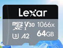 雷克沙（Lexar）64GB TF(MicroSD)存储卡 V30 A2 读160MB/s 无人机运动相机官方推荐内存卡 4K超清录制（1066x） 实拍图