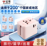公牛（BULL）15W USB多国旅行插座/全球通用转换插头转换器 国外及部分地区欧标美标澳标英标 GN-L10U15无开关 实拍图