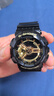 卡西欧（CASIO）手表G-SHOCK学生运动防水防震黑金武士大表盘石英情侣表 男友礼物 潮酷黑金 GA-110GB-1A 实拍图