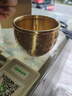 招財百福铜缸纯黄铜聚宝盆摆件米缸客厅冰箱上家居聚財小铜盆 9.5cm雕刻百福缸-满缸水晶套装 实拍图