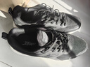 特步跑步鞋男鞋运动鞋男轻便减震休闲鞋跑鞋学生鞋 黑白 43码 实拍图