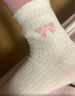 浪莎月子袜产妇纯棉不勒脚白色袜子5双女士松口袜中筒孕妇宽口睡眠袜 实拍图