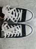 匡威（Converse）官方All Star Lift女低帮帆布鞋典厚底鞋黑色560250C 黑色/560250C 37 实拍图