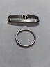 手工不锈钢钥匙扣老式穿腰带穿皮带运动裤腰挂件男锁匙扣怀旧 金辉腾 不锈钢经典款 实拍图