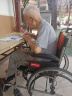 鱼跃 (yuwell)轮椅车H062折叠老人轻便免充气铝合金旅行手推代步车 实拍图