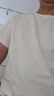 森马短袖t恤男纯棉修身2025春纯色上衣百搭简约T恤 109925100101 实拍图