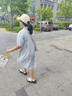 乔丹QIAODAN女款运动凉鞋沙滩鞋2025夏季魔术贴拖鞋玛丽珍运动休闲鞋 实拍图