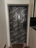 盼盼（Pan Pan）防盗门别墅大门甲级家用加高门头安全门指纹锁子母门单门防撬防盗入户门 【莱茵M】单门-2050*960-外开 盼盼半自动指纹锁-PL01BK 实拍图