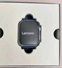 联想（Lenovo）智能手表Watch Fit 国家补贴轻薄大屏减脂血氧检测蓝牙通话穿戴男女运动手表 风暴灰 男女朋友礼物 实拍图