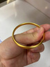 GOLDUNCLE足金9999金饰泥鳅背结婚订婚求婚三金生日礼物送妈妈老婆女友闺蜜 58圈【金重19.19g】面宽约4.3mm 现货 晒单实拍图